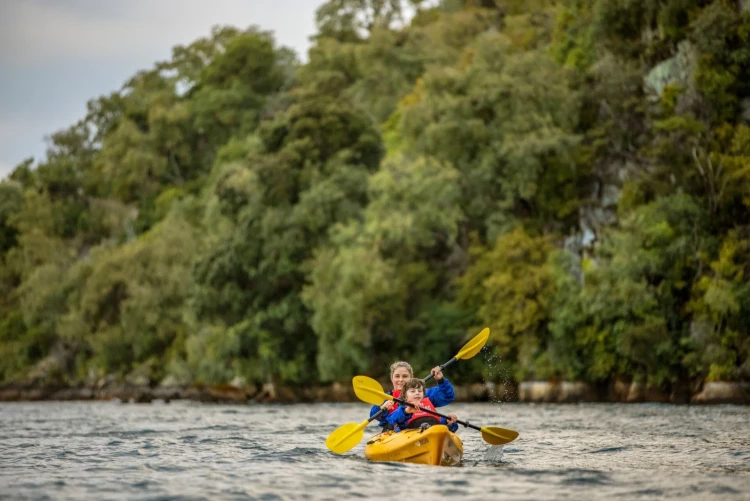 Taupo kayaking - Credit: Miles Holden