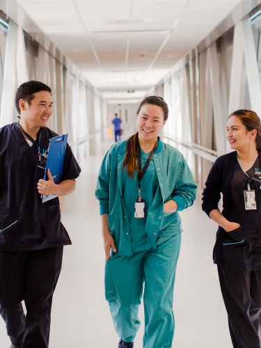 nurses walking together | source: KHJ wgtn