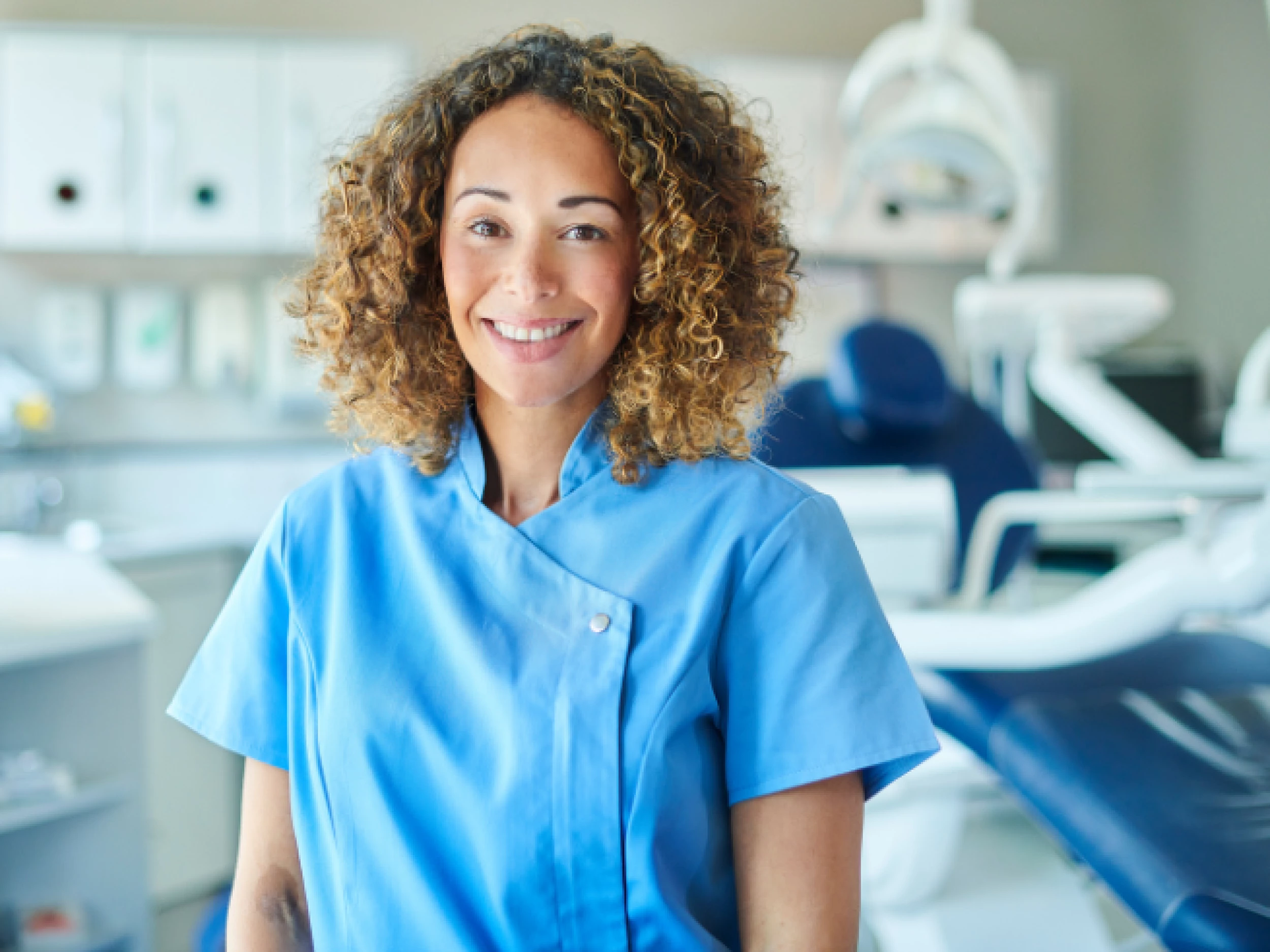 Oral Health Therapist professional (stock image)