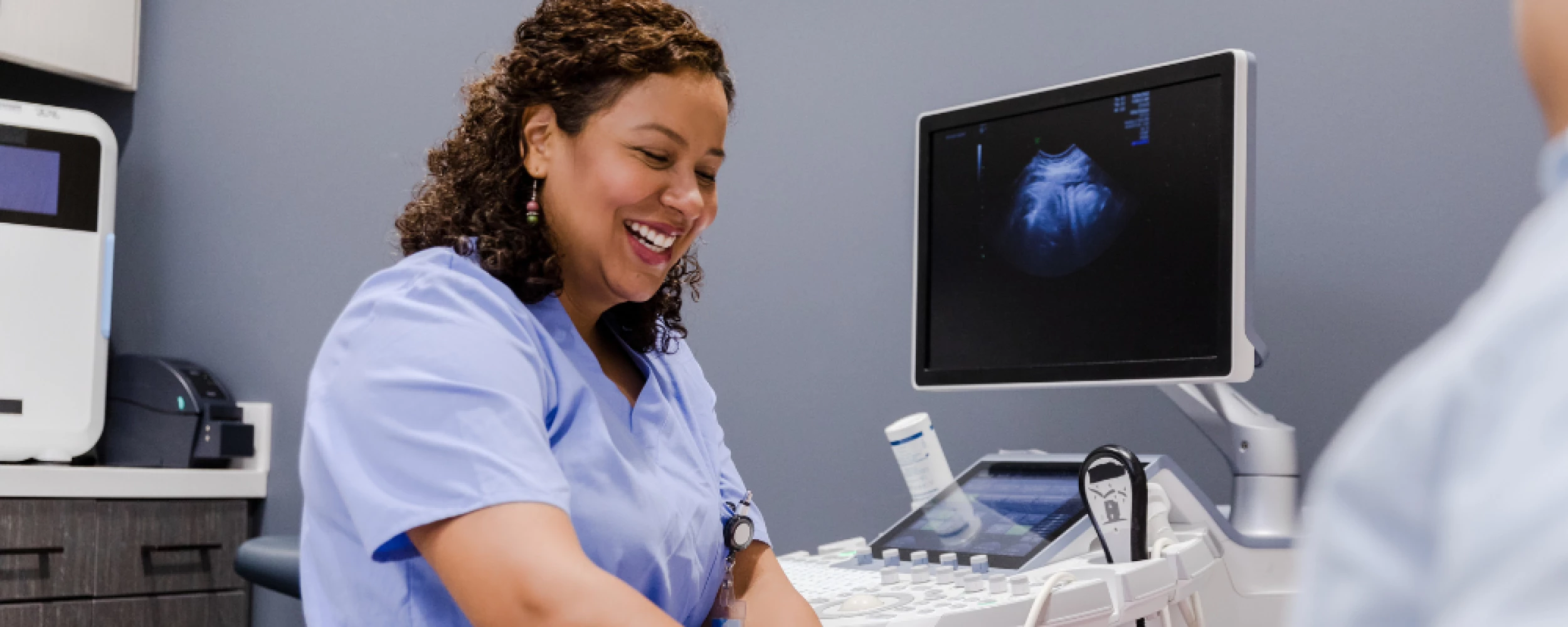 Sonographer (stock image, top banner)