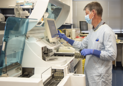 Pathologist - Source: internal photoshoot (portrait, name TBA)