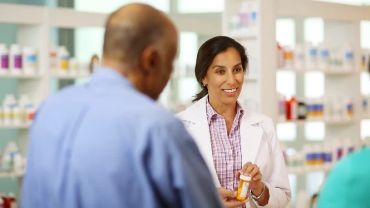 practising Registered Pharmacist (stock image)