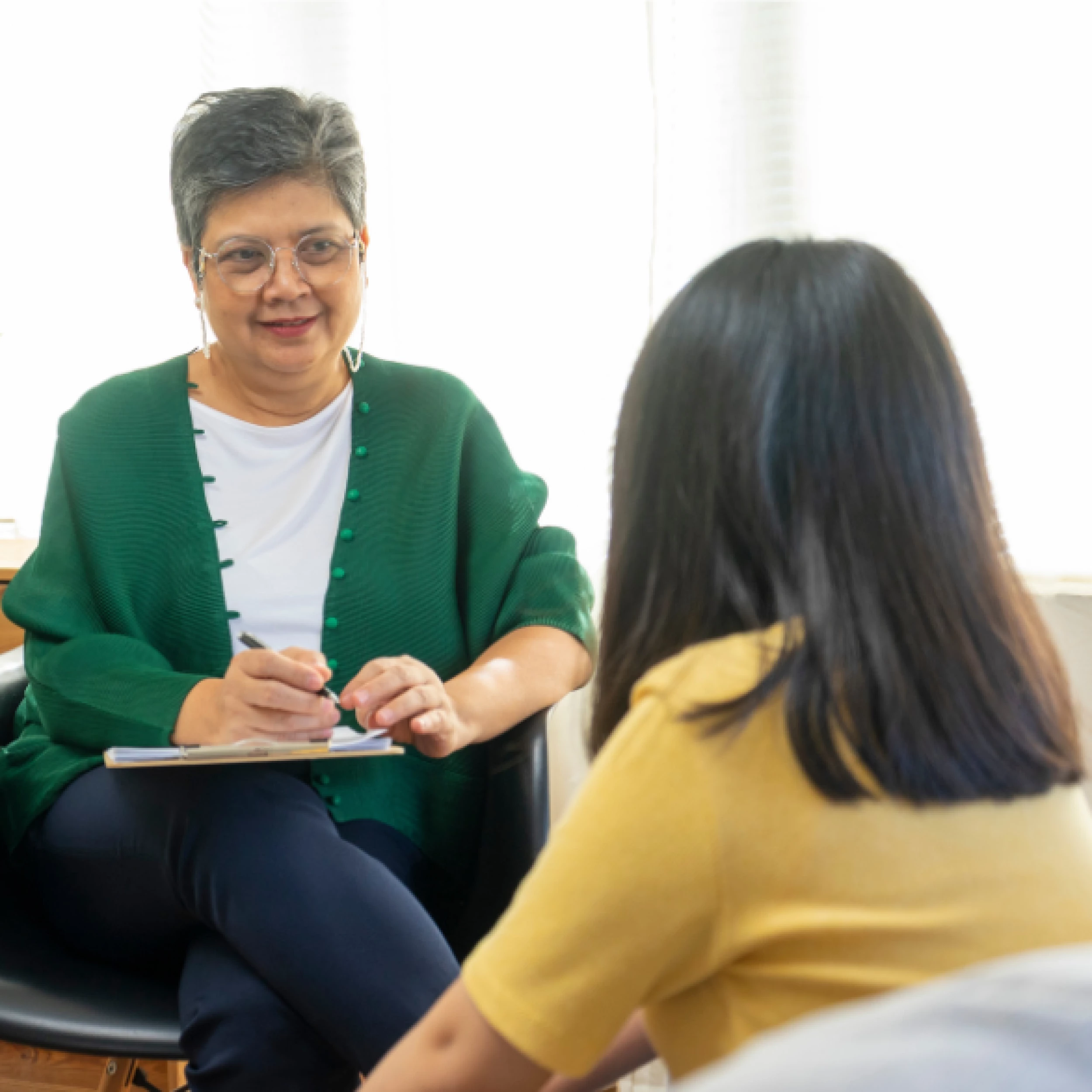 psychiatrist counselling teen - Source: Shutterstock