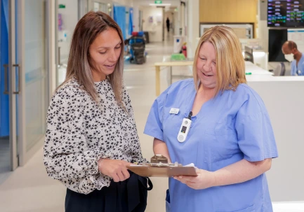 Tamara & Critical Care Charge Nurse Dawn - Health New Zealand