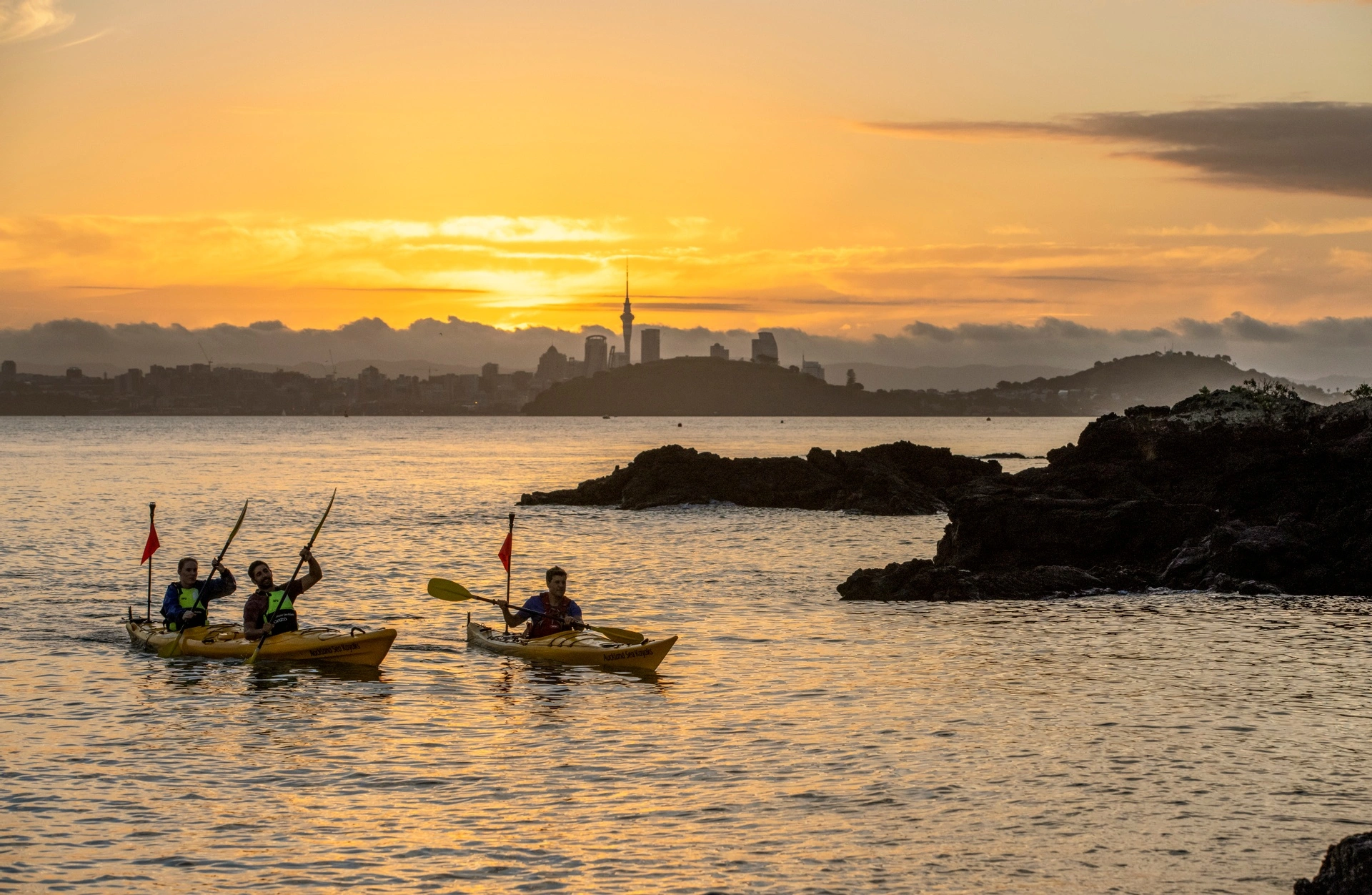 Auckland Sea Kayaks - Credit: Miles Holden